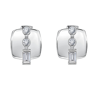 Серьги Cassiopea Азбука Морзе буквы Д,У м33951-006Д,У