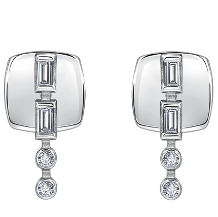 Серьги Cassiopea Азбука Морзе буквы З,Ю м33951-007З,Ю