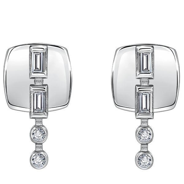 Серьги Cassiopea Азбука Морзе буквы З,Ю м33951-007З,Ю
