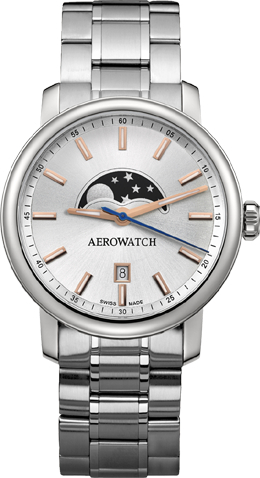 Aerowatch Renaissance Phase de lune Quartz 08937 AA01 M