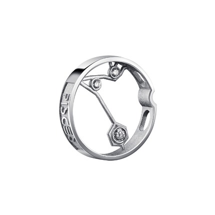 Подвеска Cassiopea Рыбы/Pisces в круге 12141-025