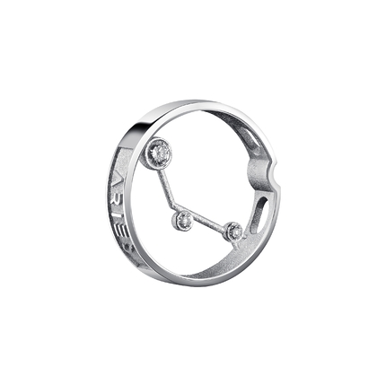 Подвеска Cassiopea Овен/Aries в круге 12141-026