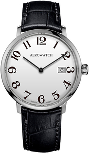 Швейцарские часы Aerowatch Heritage Slim Quartz 21976 AA05