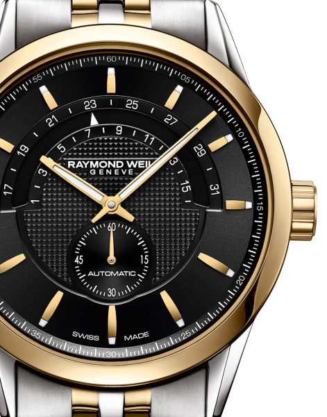 Raymond Weil Freelancer Half-Moon Opening Date 2738-STP-20001 Raymond Weil Freelancer Half-Moon Opening Date 2738-STP-20001