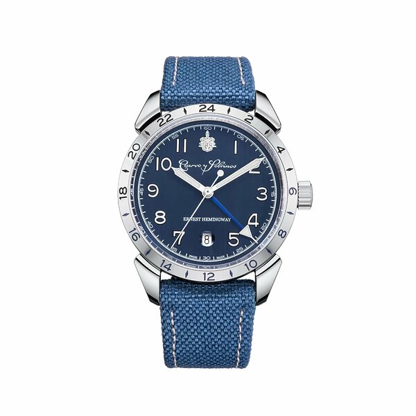 Cuervo y Sobrinos Historiador Hemingway GMT The Fisherman 3192B.1B
