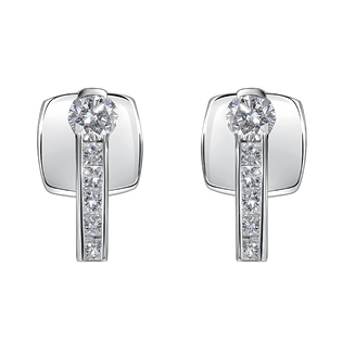 Серьги пусеты Cassiopea Diam 5 35151-01Diam5