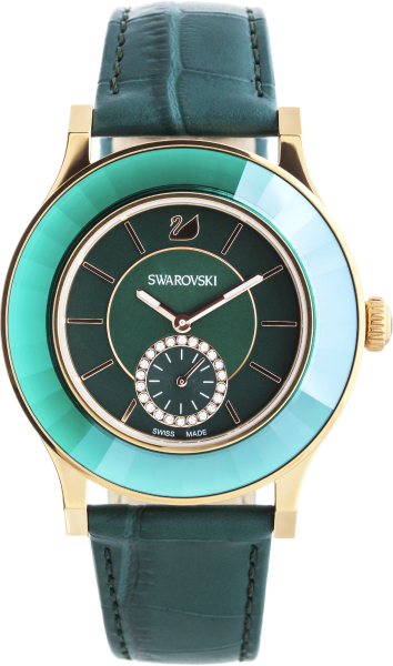 Swarovski Octea Classica Emerald Rose Gold Tone 5123124 Swarovski Octea Classica Emerald Rose Gold Tone 5123124
