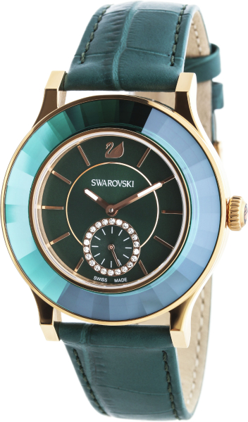 Swarovski Octea Classica Emerald Rose Gold Tone 5123124 Swarovski Octea Classica Emerald Rose Gold Tone 5123124