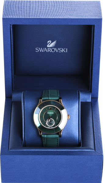 Swarovski Octea Classica Emerald Rose Gold Tone 5123124 Swarovski Octea Classica Emerald Rose Gold Tone 5123124