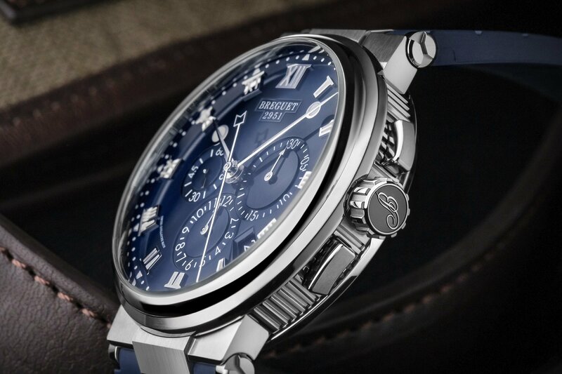 Breguet Marine Chronographe 5527TI/Y1/5WV