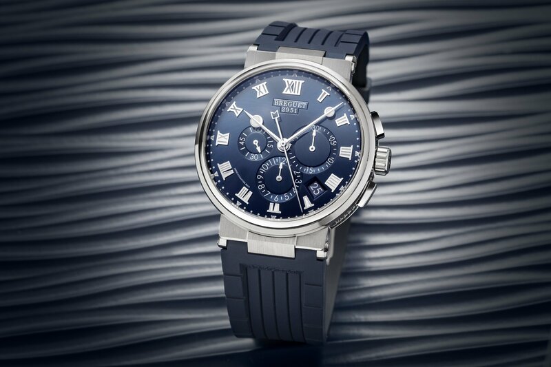 Breguet Marine Chronographe 5527TI/Y1/5WV