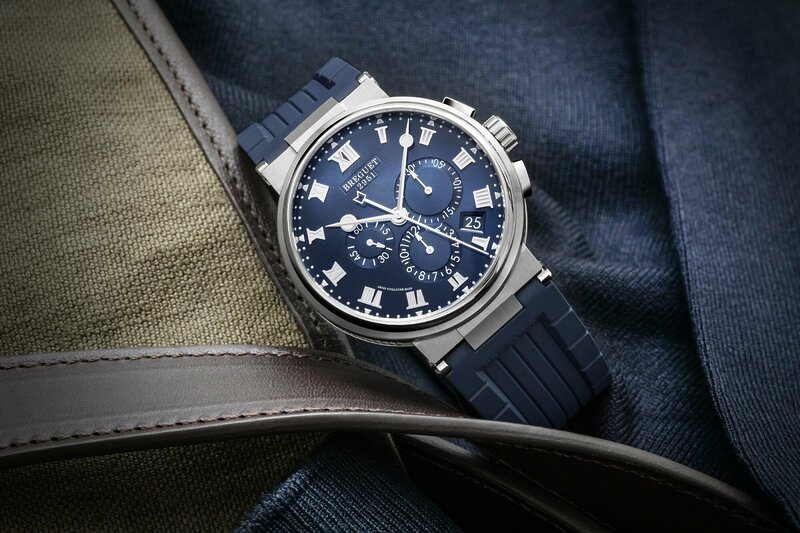 Breguet Marine Chronographe 5527TI/Y1/5WV