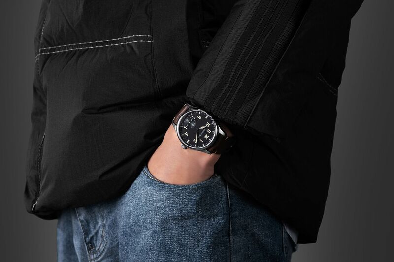 Aerowatch Renaissance Big Mechanical Pilot 55981 AA02