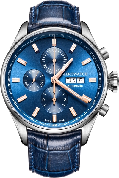 Aerowatch Les Grandes Classiques Chrono Day-Date 61989 AA01