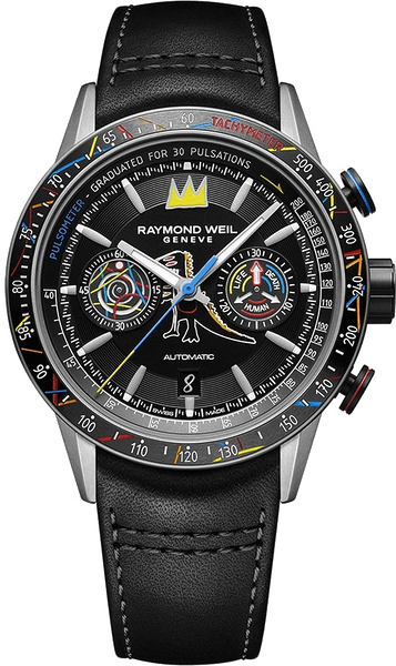Raymond Weil Freelancer X Basquiat Special Edition 7780-TIC-JMB01 Raymond Weil Freelancer X Basquiat Special Edition 7780-TIC-JMB01
