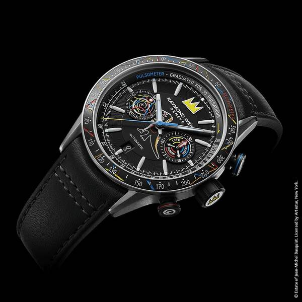 Raymond Weil Freelancer X Basquiat Special Edition 7780-TIC-JMB01 Raymond Weil Freelancer X Basquiat Special Edition 7780-TIC-JMB01