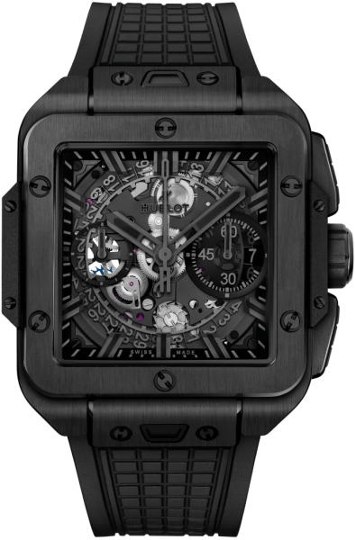 Hublot Square Bang Unico All Black 821.CX.0140.RX Hublot Square Bang Unico All Black 821.CX.0140.RX