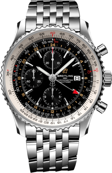 Breitling Navitimer Chronograph GMT 46 A24322121B2A1 Breitling Navitimer Chronograph GMT 46 A24322121B2A1