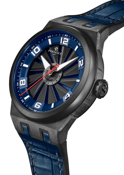 Perrelet Turbine Carbon Midnight Blue A4065/2 Perrelet Turbine Carbon Midnight Blue A4065/2