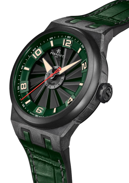 Perrelet Turbine Carbon Forest Green A4065/4 Perrelet Turbine Carbon Forest Green A4065/4