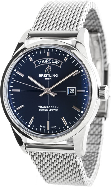 Breitling Transocean Day & Date A453109T/C921/154A Breitling Transocean Day & Date A453109T/C921/154A