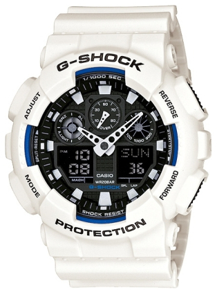 G shock price white on sale