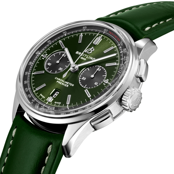 Breitling Premier B01 Chronograph 42 Bentley British Racing Green AB0118A11L1X1