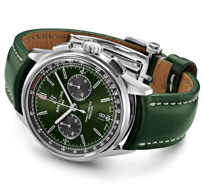 Breitling Premier B01 Chronograph 42 Bentley British Racing Green AB0118A11L1X1