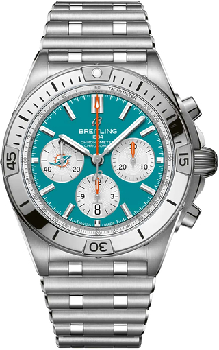 Breitling Chronomat B01 42 NFL Miami Dolphins Edition AB01342B1L2A1