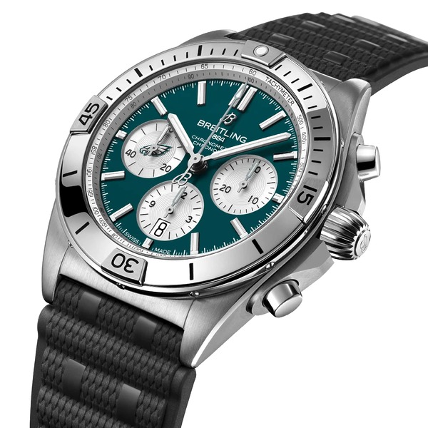 Breitling Chronomat B01 42 NFL Philadelphia Eagles Edition AB01342B1L4S1 Breitling Chronomat B01 42 NFL Philadelphia Eagles Edition AB01342B1L4S1