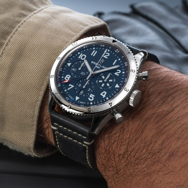 Breitling Super AVI B04 Chronograph GMT 46 Tribute to Vought F4U Corsair AB04451A1C1X1 Breitling Super AVI B04 Chronograph GMT 46 Tribute to Vought F4U Corsair AB04451A1C1X1
