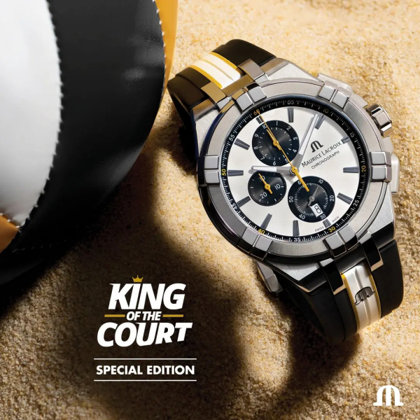 Maurice Lacroix Aikon Quartz Chronograph Special Edition KOTC Titanium AI1018-TT030-130-K Maurice Lacroix Aikon Quartz Chronograph Special Edition KOTC Titanium AI1018-TT030-130-K
