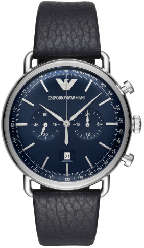 emporio armani aviator chronograph ar11105