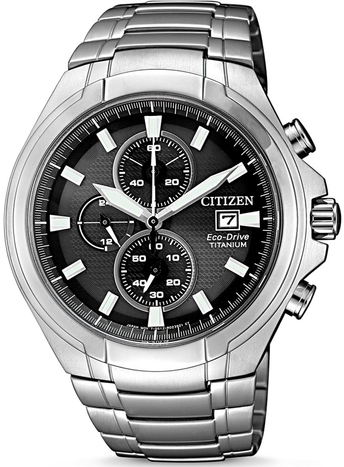 Citizen eco drive titanium black best sale