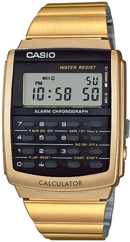 Casio data bank gold sale