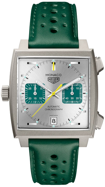TAG Heuer Monaco Chronograph Racing Green CAW218E.FC6565 TAG Heuer Monaco Chronograph Racing Green CAW218E.FC6565