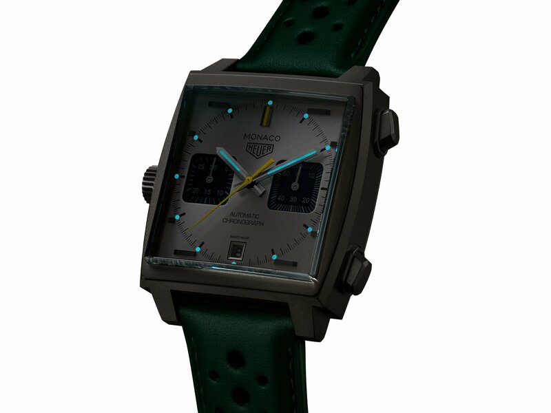 TAG Heuer Monaco Chronograph Racing Green CAW218E.FC6565 TAG Heuer Monaco Chronograph Racing Green CAW218E.FC6565