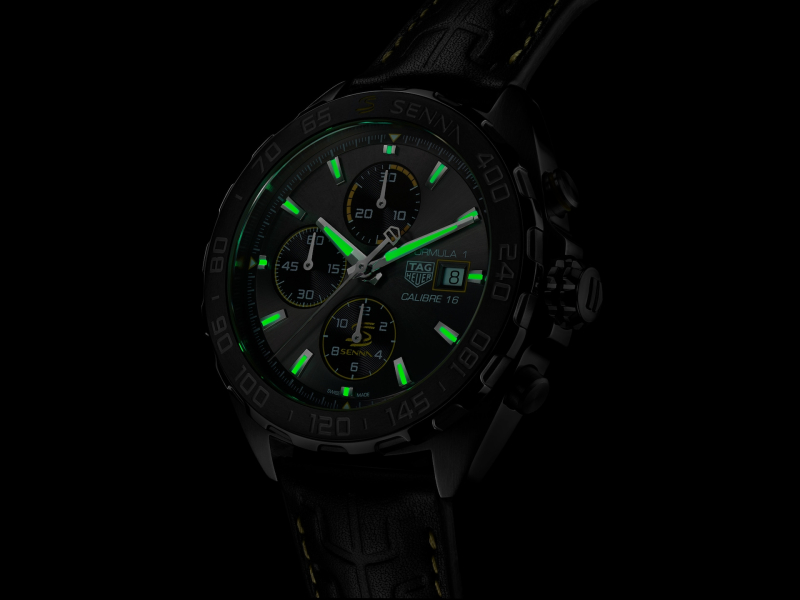 TAG Heuer Formula 1 Calibre 16 Senna Special Edition CAZ201B.FC6487 TAG Heuer Formula 1 Calibre 16 Senna Special Edition CAZ201B.FC6487