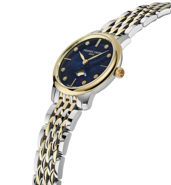 Frederique Constant Classics Slimline Ladies Moonphase FC-206MPND1S3B Frederique Constant Classics Slimline Ladies Moonphase FC-206MPND1S3B