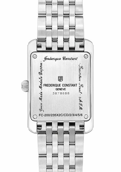 Frederique Constant Classics Carree Small Seconds FC-235S2C6B Frederique Constant Classics Carree Small Seconds FC-235S2C6B