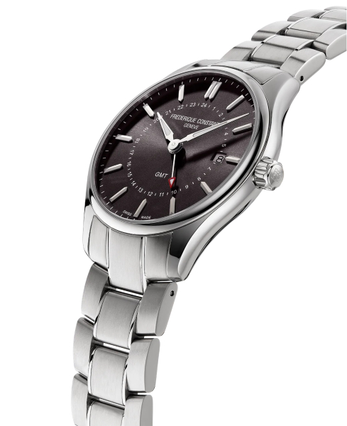 Frederique Constant Classics Quartz GMT FC-252DGS5B6B Frederique Constant Classics Quartz GMT FC-252DGS5B6B
