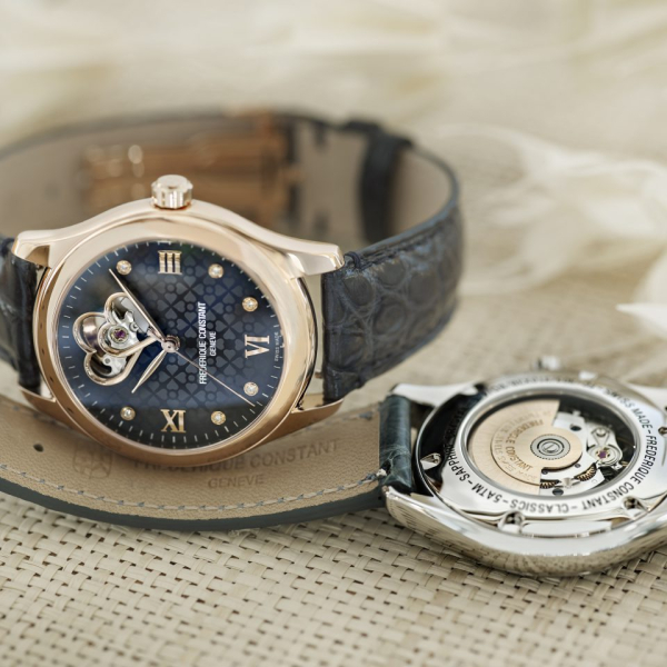 Frederique Constant Ladies Automatic Double Heart Beat FC-310NDHB3B4 Frederique Constant Ladies Automatic Double Heart Beat FC-310NDHB3B4