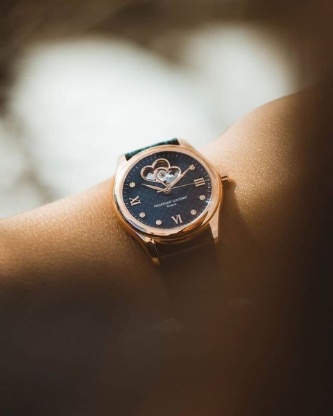 Frederique Constant Ladies Automatic Double Heart Beat FC-310NDHB3B4 Frederique Constant Ladies Automatic Double Heart Beat FC-310NDHB3B4