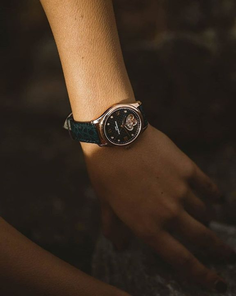 Frederique Constant Ladies Automatic Double Heart Beat FC-310NDHB3B4 Frederique Constant Ladies Automatic Double Heart Beat FC-310NDHB3B4