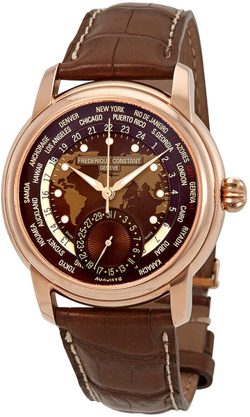 Frederique Constant Worldtimer FC-718BRWM4H4 Frederique Constant Worldtimer FC-718BRWM4H4