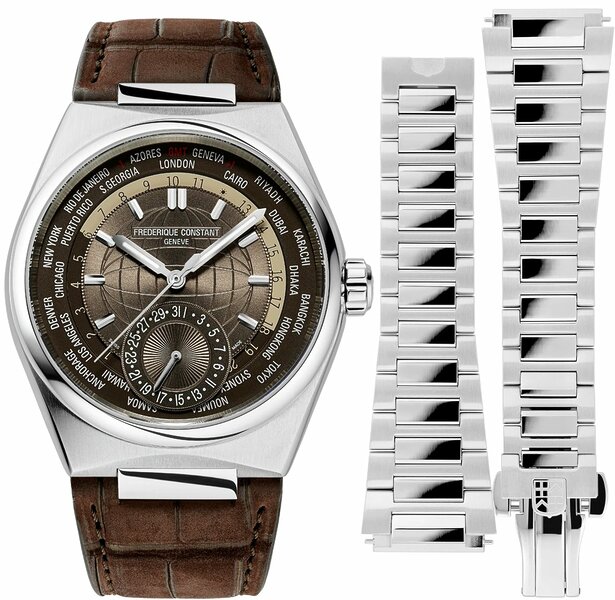 Frederique Constant Highlife Worldtimer Manufacture FC-718C4NH6 Frederique Constant Highlife Worldtimer Manufacture FC-718C4NH6