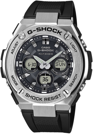 G shock with steel band online