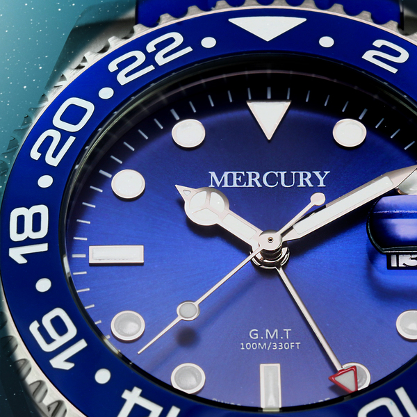 Mercury MEM487 GMT Collection MEM487-SX-9