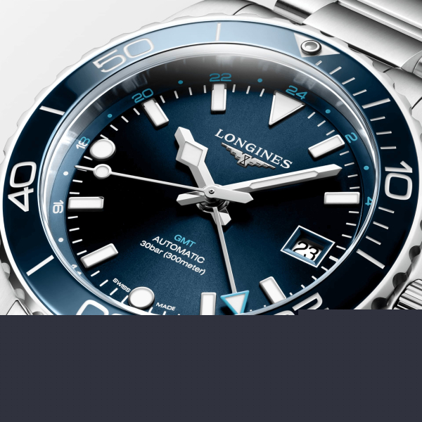 Longines Hydroconquest GMT L3.790.4.96.6