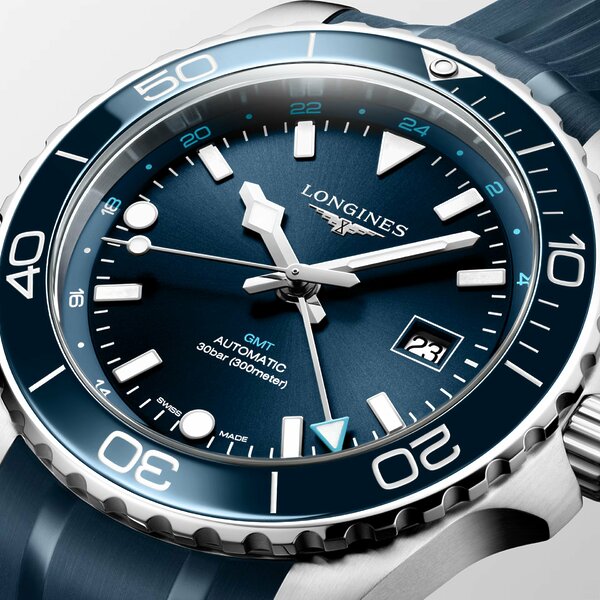 Longines Hydroconquest GMT L3.890.4.96.9 Longines Hydroconquest GMT L3.890.4.96.9
